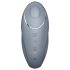 Satisfyer Tap & Climax 1 - 2v1 stimulátor klitorisu (šedý)