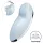Satisfyer Tap & Climax 2 - vibrátor a stimulátor klitorisu 2v1 - modrý