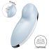 Satisfyer Tap & Climax 2 - 2v1 stimulátor a vibrátor (modrý)