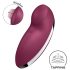 Satisfyer Tap & Climax 2 - 2v1 dráždidlo a vibrátor (červený)