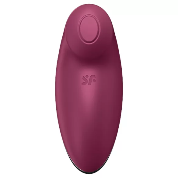 Satisfyer Tap & Climax 2 - 2v1 stimulátor klitorisu a vibrátor (červený)