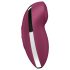 Satisfyer Tap & Climax 2 - 2v1 dráždidlo a vibrátor (červený)
