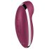 Satisfyer Tap & Climax 2 - 2v1 dráždidlo a vibrátor (červený)