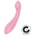Satisfyer G-Force - nabíjecí, vodotěsný vibrátor na bod G (růžový)
