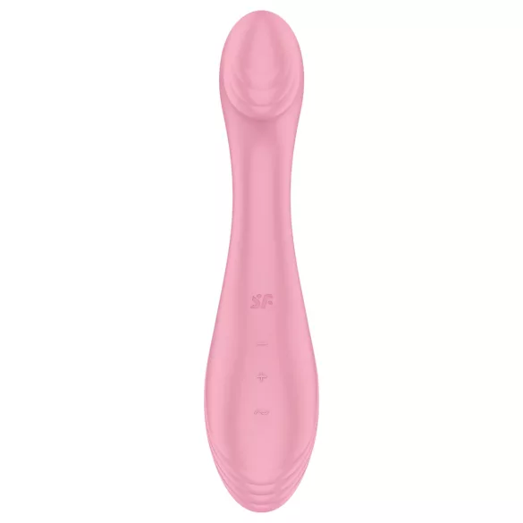 Satisfyer G-Force - akumulátorový, vodotěsný vibrátor na bod G (růžový)