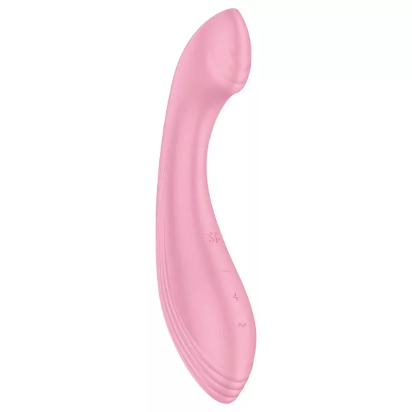 Satisfyer G-Force - akumulátorový, vodotěsný vibrátor na bod G (růžový)