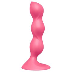   Satisfyer Triple Ball-R - anální vibrátor s kuličkami - růžový