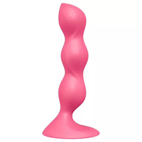 Satisfyer Triple Ball-R - anální vibrátor s kuličkami - růžový