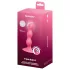 Satisfyer Triple Ball-R - anální vibrátor s kuličkami - růžový