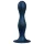 Satisfyer Double Ball-R - vážené dildo - modrá
