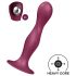 Satisfyer Double Ball-R - přísavný závažíkový dildo (červený)