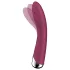 Satisfyer - vibrátor na G-bod s rotující hlavicí - červený