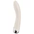 Satisfyer - G-bod vibrátor s rotující hlavicí - béžový