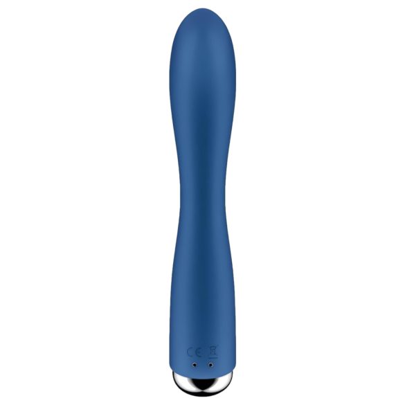 Satisfyer Spinning Rabbit 1 - rotující klitorální vibrátor (modrý)