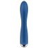 Satisfyer Spinning Rabbit 1 - rotační vibrátor s klitorálním ramenem (modrý)