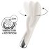 Satisfyer Spinning Rabbit 1 - rotační vibrátor s ramenem na klitoris (béžový)