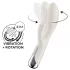 Satisfyer Spinning Rabbit 1 - rotační vibrátor s klitorálním ramenem - béžový