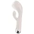 Satisfyer Spinning Rabbit 1 - rotační vibrátor s klitorálním ramenem - béžový