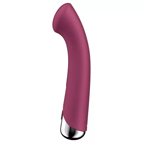 Satisfyer Spinning G-Spot 1 - rotační vibrátor na bod G - červený