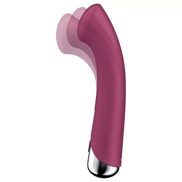 Satisfyer Spinning G-Spot 1 - rotační vibrátor na bod G - červený