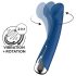 Satisfyer Spinning G-Spot 1 - otočný G-bod vibrátor (modrý)