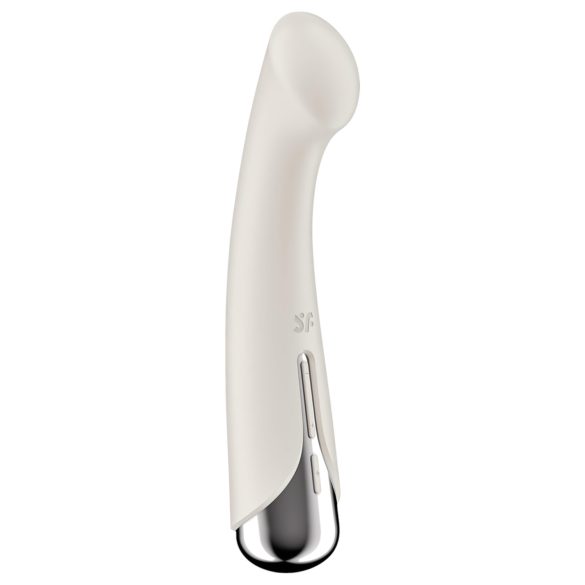Satisfyer Spinning G-Spot 1 - rotující G-bod vibrátor (béžový)