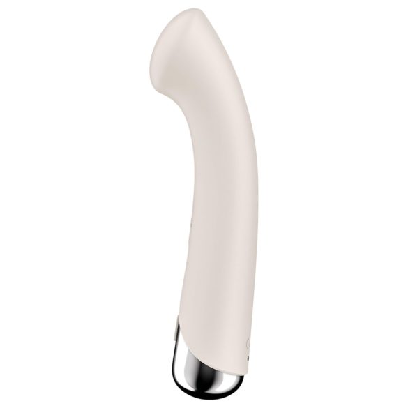 Satisfyer Spinning G-Spot 1 - rotační G-bod vibrátor (béžový)