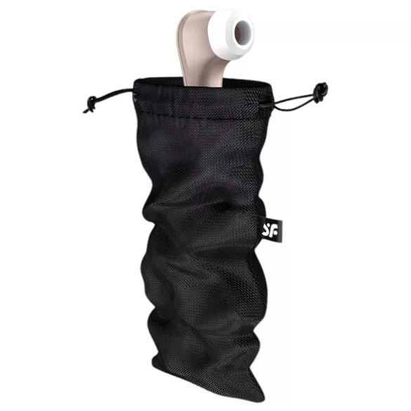 Satisfyer Treasure Bag L - diskrétní úložná taška - střední (černá)