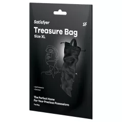   Satisfyer Treasure Bag XL - diskrétní úložná taška - velká (černá)