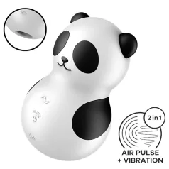   Satisfyer Pocket Panda - stimulátor klitorisu na vlny vzduchu - černý