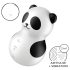 Satisfyer Pocket Panda - vzduchová stimulace klitorisu (černá)