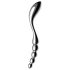 Satisfyer Star Force 1 – kovový dildo s kuličkami (stříbrný)