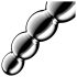 Satisfyer Star Force 1 – kovový dildo s kuličkami (stříbrný)