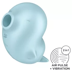   Satisfyer Sassy Seal - stimulátor klitorisu s tlakovými vlnami - tyrkysový