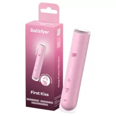   Satisfyer First Kiss - stimulátor klitorisu s tlakovými vlnami (růžový)