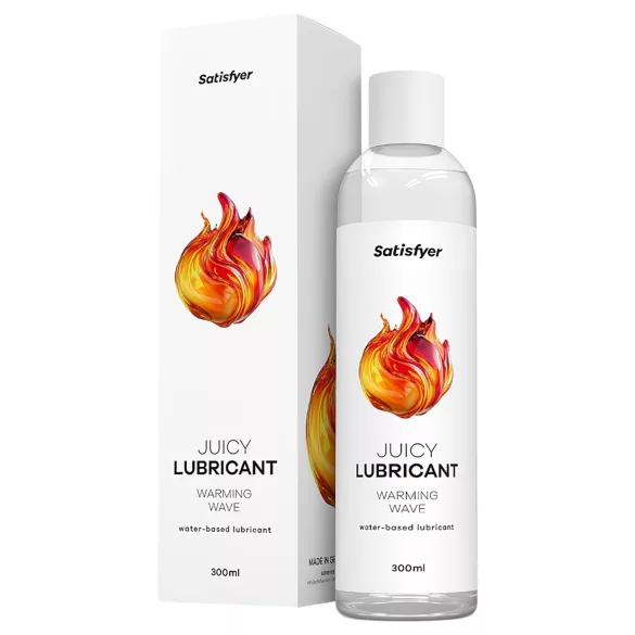 Satisfyer - lubrikant s hřejivým efektem - 300 ml