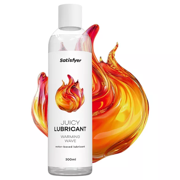 Satisfyer - lubrikant s hřejivým efektem - 300 ml