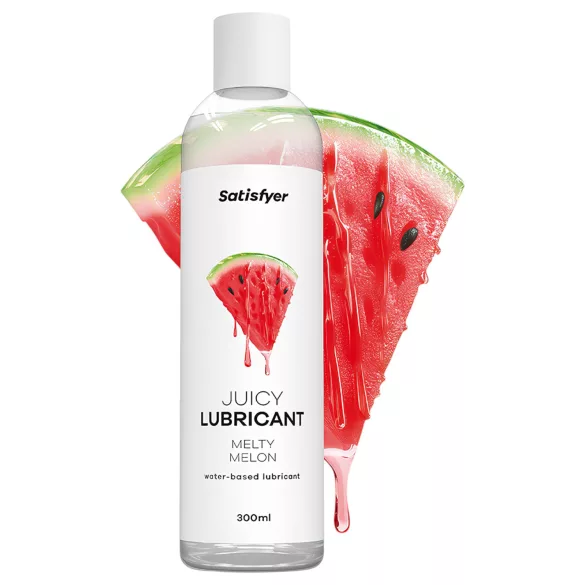 Satisfyer - lubrikant s příchutí melounu - 300ml