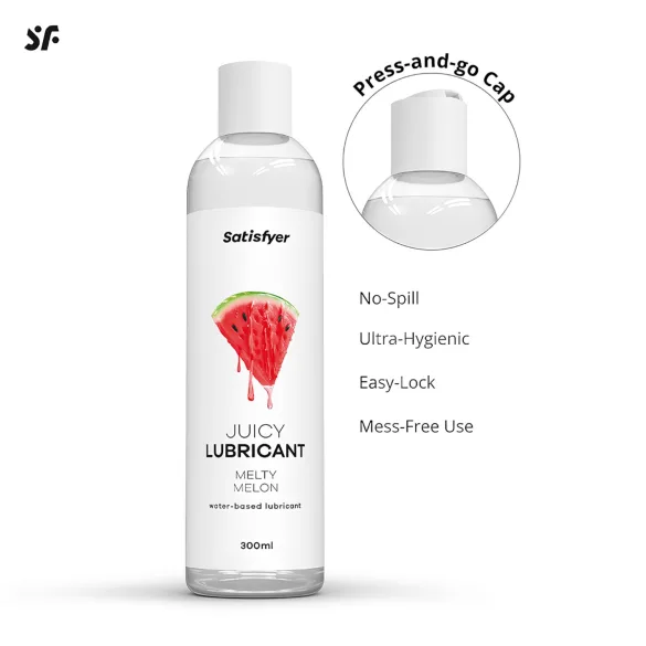Satisfyer - lubrikant s příchutí melounu - 300ml