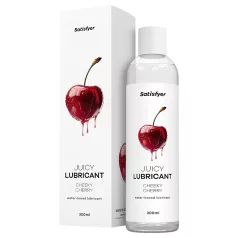   Satisfyer - lubrikační gel s příchutí - třešeň - 300 ml