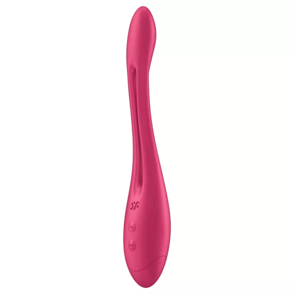Satisfyer - párový vibrátor - flexibilní, růžový
