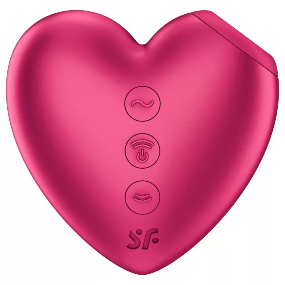 Satisfyer Cutie Heart - stimulátor klitorisu s vlnami vzduchu - růžový