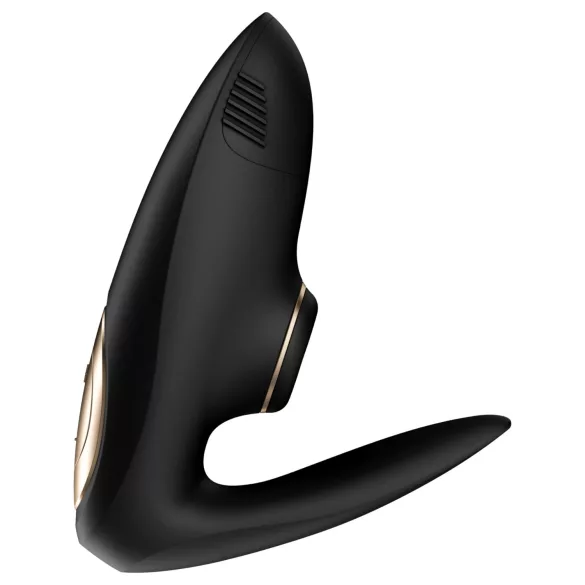 Satisfyer Pro 4 Couples - párový vibrátor s tlakovými vlnami - černý