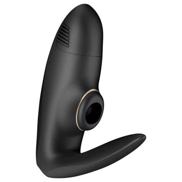Satisfyer Pro 4 Couples - párový vibrátor s tlakovými vlnami - černý