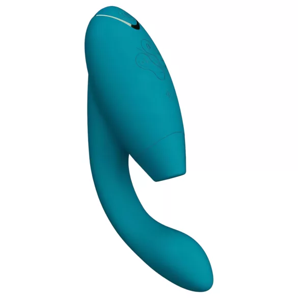 Womanizer DUO 2 - králíček vibrátor s vakuovou stimulací klitorisu (Petrol)