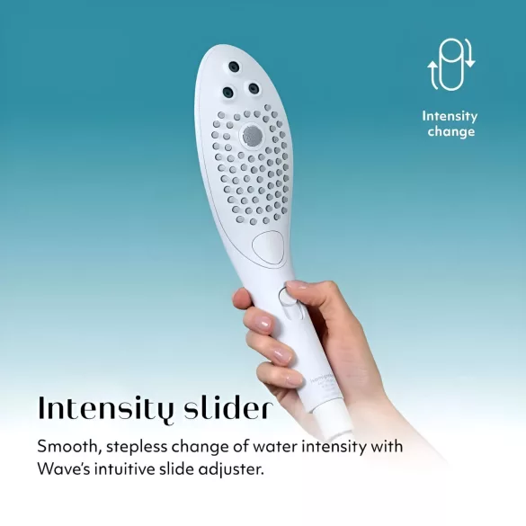 Womanizer Wave - sprchová hlavice masírující (bílá)