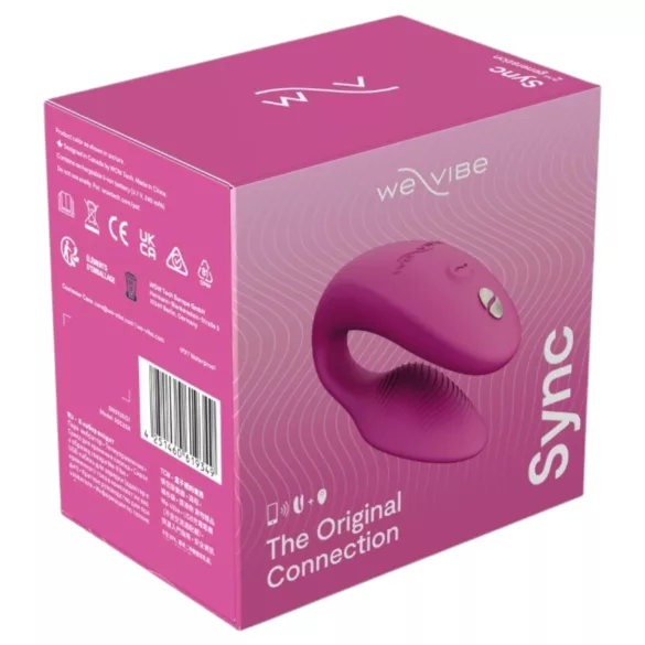We-Vibe Sync - párový vibrátor s aplikací a dálkovým ovládáním (růžový)