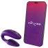We-Vibe Sync - chytrý, dobíjecí, dálkový párový vibrátor (fialový)