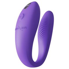   We-Vibe Sync Go - chytrý, dobíjecí vibrátor pro páry (fialový)