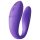 We-Vibe Sync Go - chytrý, dobíjecí párový vibrátor (fialový)